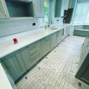 Electric underfloor heating
