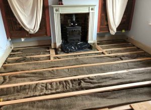 Sheep wall insulation