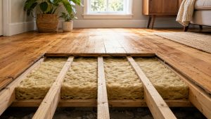 under floorboard insulation
